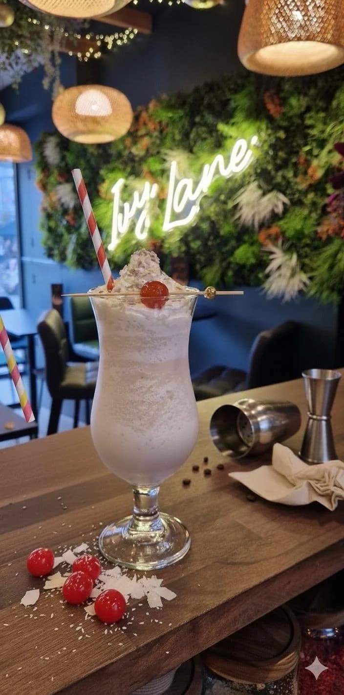 Cherry Sundae Cocktail