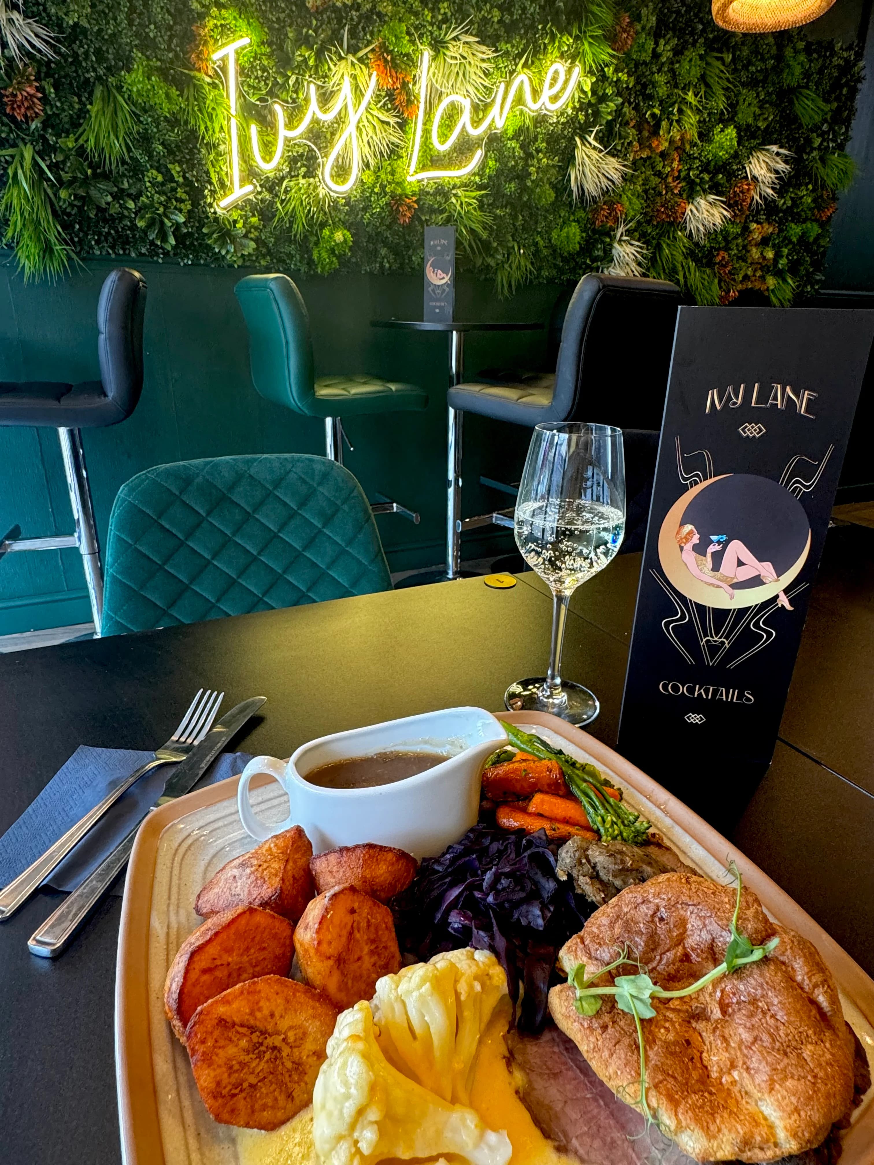 Delicious gluten-free food at Ivy Lane